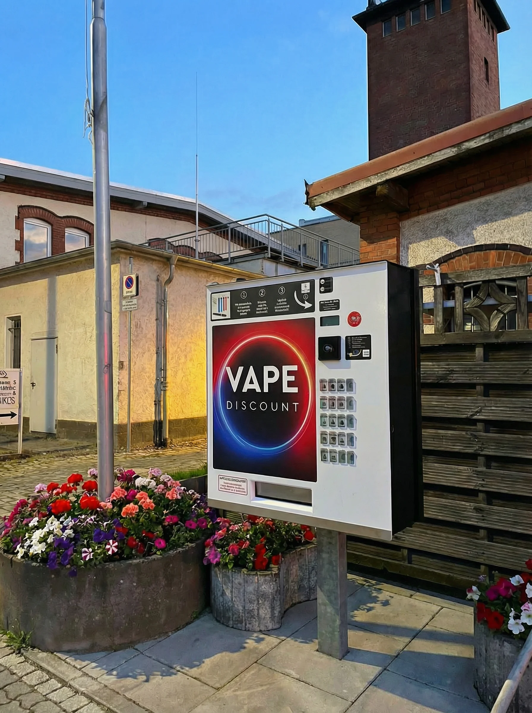 Vape Discount Automat am HSBI Campus Minden